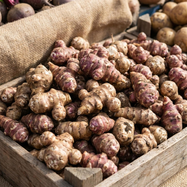4 oz Jerusalem Artichoke Roots for Planting, Sunchoke Tubers Large Size